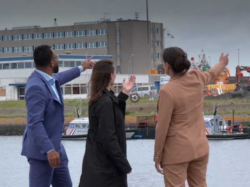 Werkbezoek van Europarlementariër en Tweede Kamerlid aan Den Helder