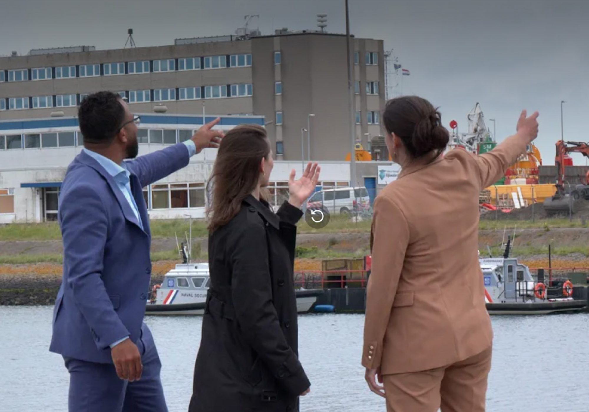 werkbezoek Den Helder